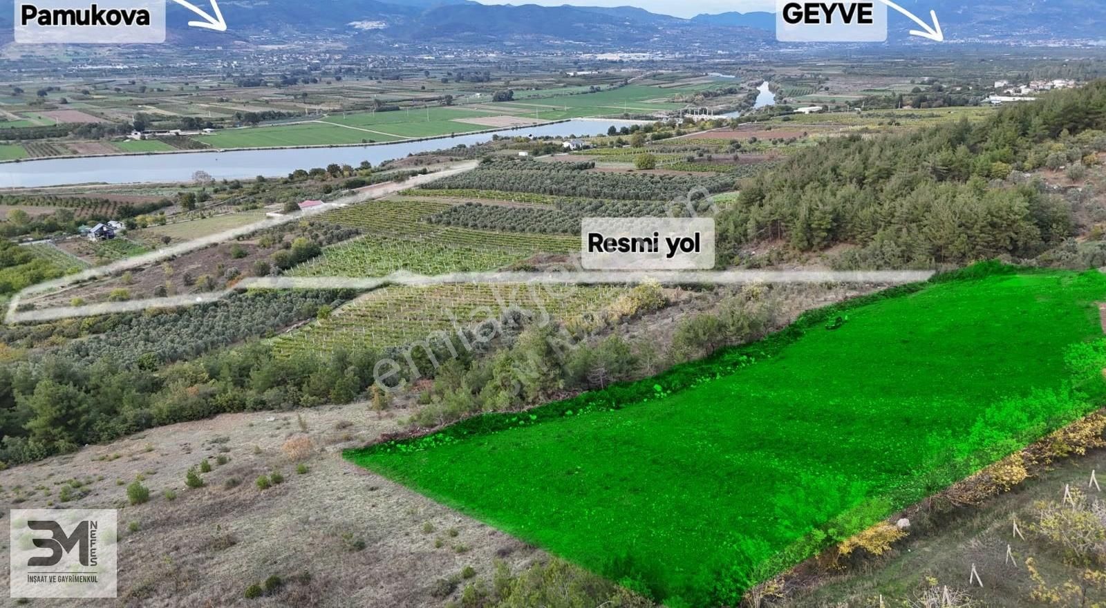 Geyve Bozören Mahallesi 9200 M² Fırsat - Görsel 3