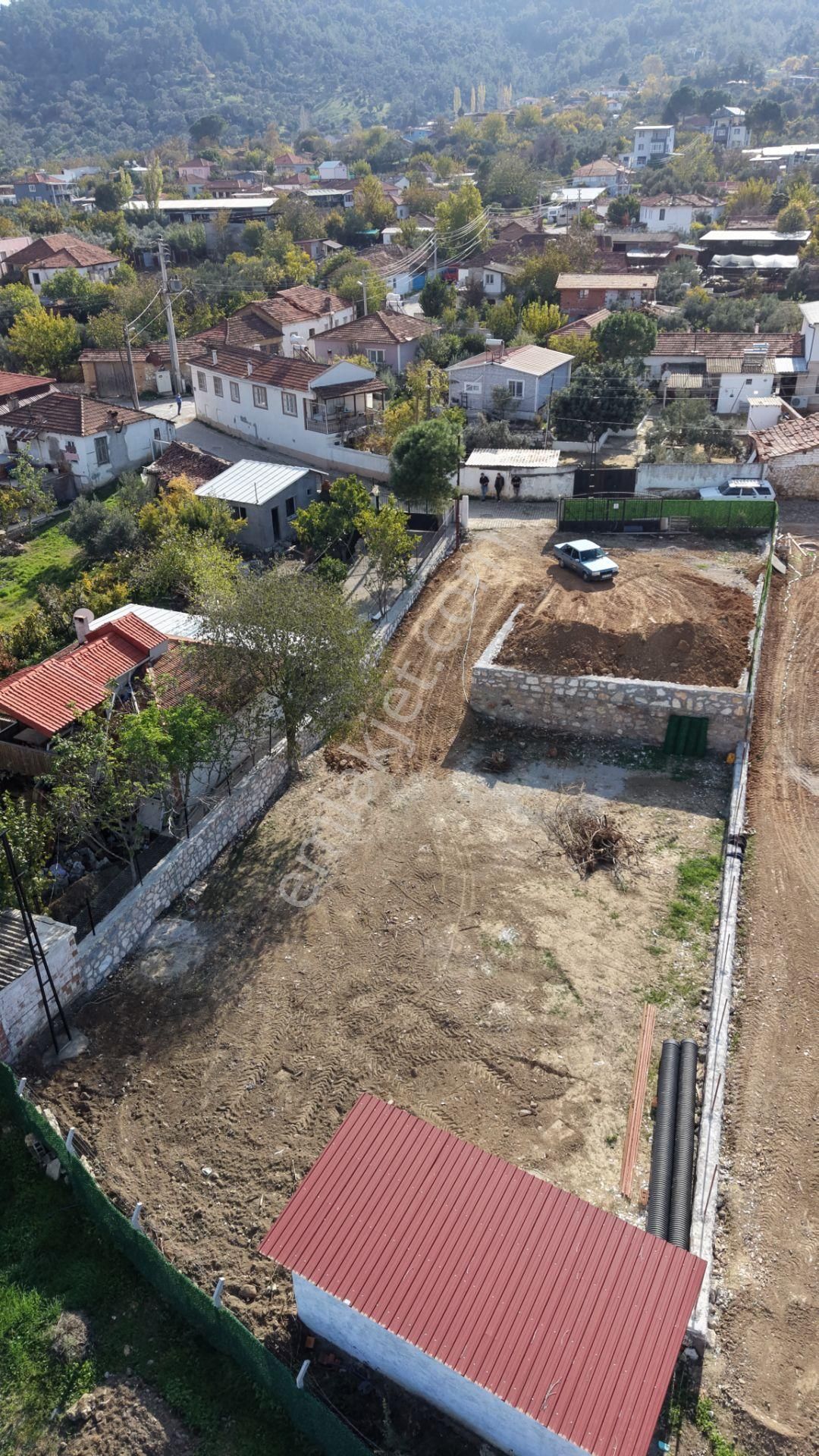 Değirmenderede Satılık 810 M2 İmarlı Taş Duvar Çevrili Muhteşem Arsa - Görsel 20