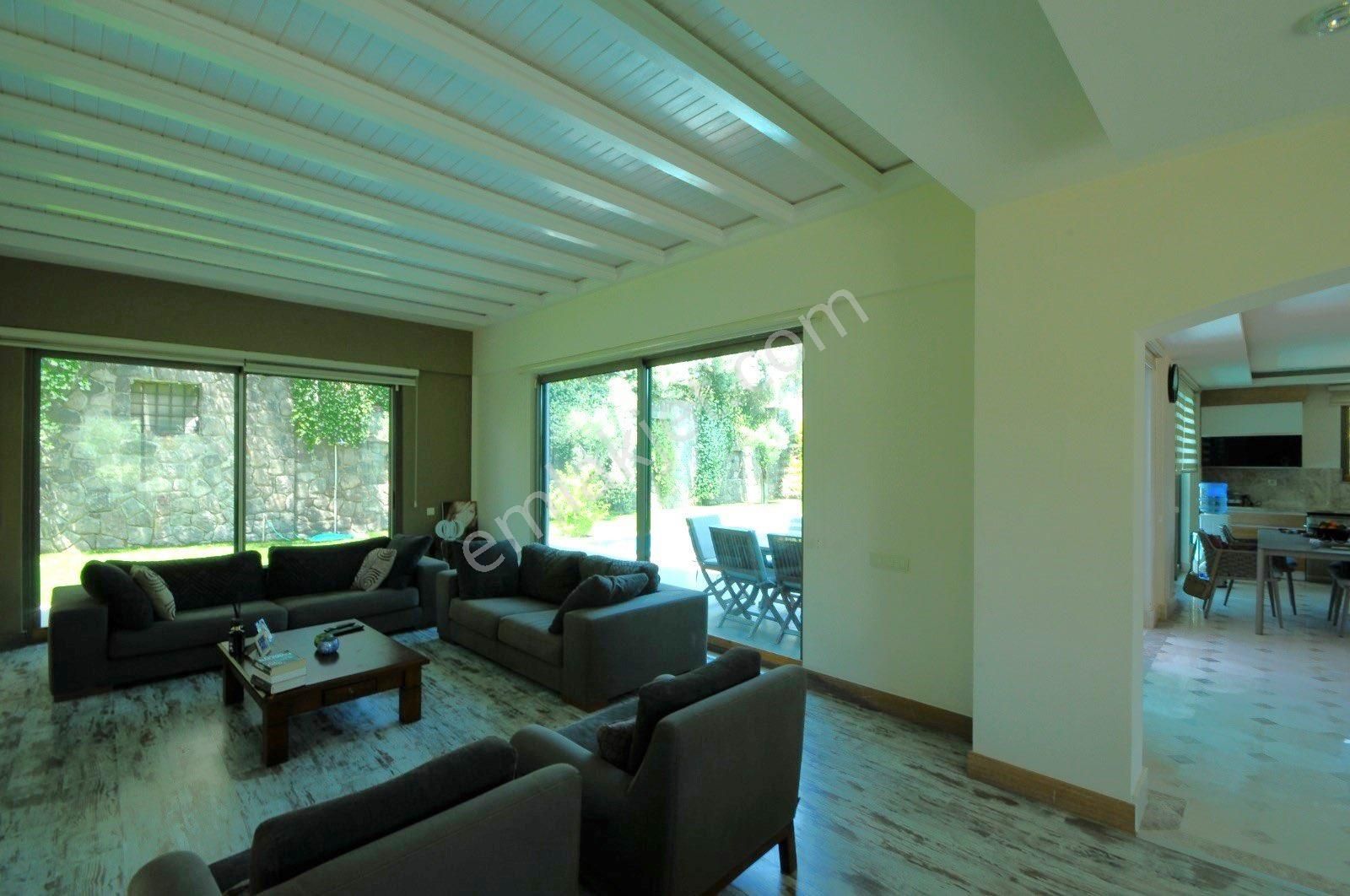 Bodrum Torbada Satılık Müstakil Bahçeli Lüks Villa Korunaklı Ev Havuzlu Bakımlı - Görsel 20