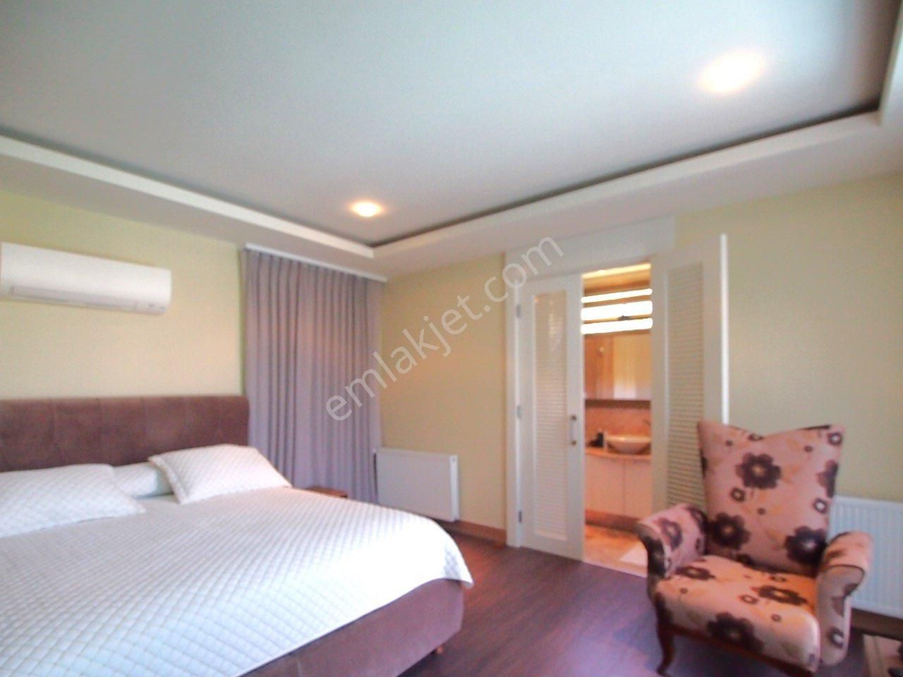 Bodrum Torbada Satılık Müstakil Bahçeli Lüks Villa Korunaklı Ev Havuzlu Bakımlı - Görsel 25