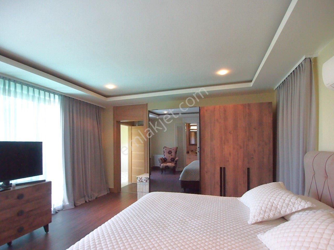 Bodrum Torbada Satılık Müstakil Bahçeli Lüks Villa Korunaklı Ev Havuzlu Bakımlı - Görsel 27