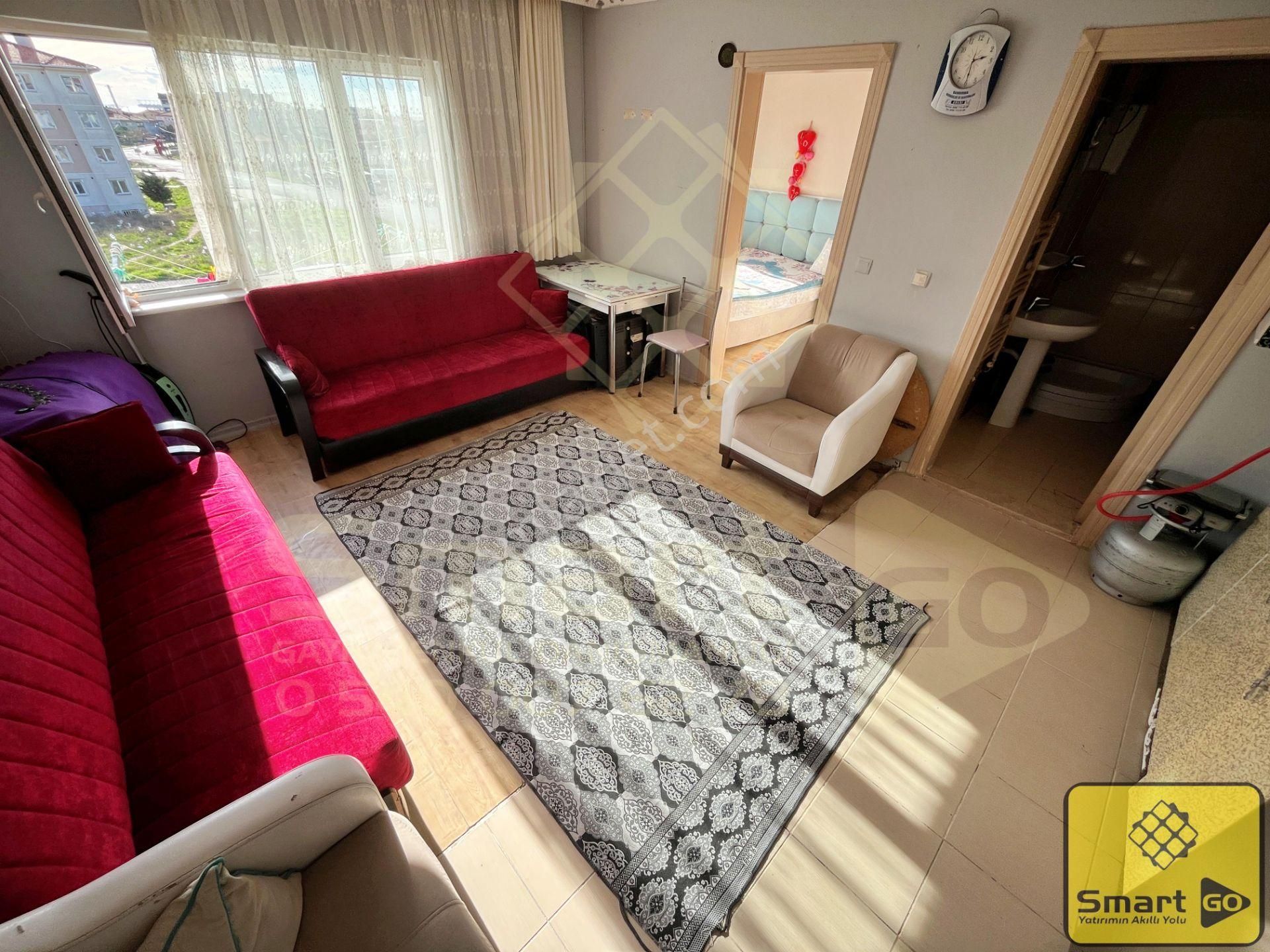 100. Yıl Toki'lerde Eşyalı Satılık 1+1 Daire