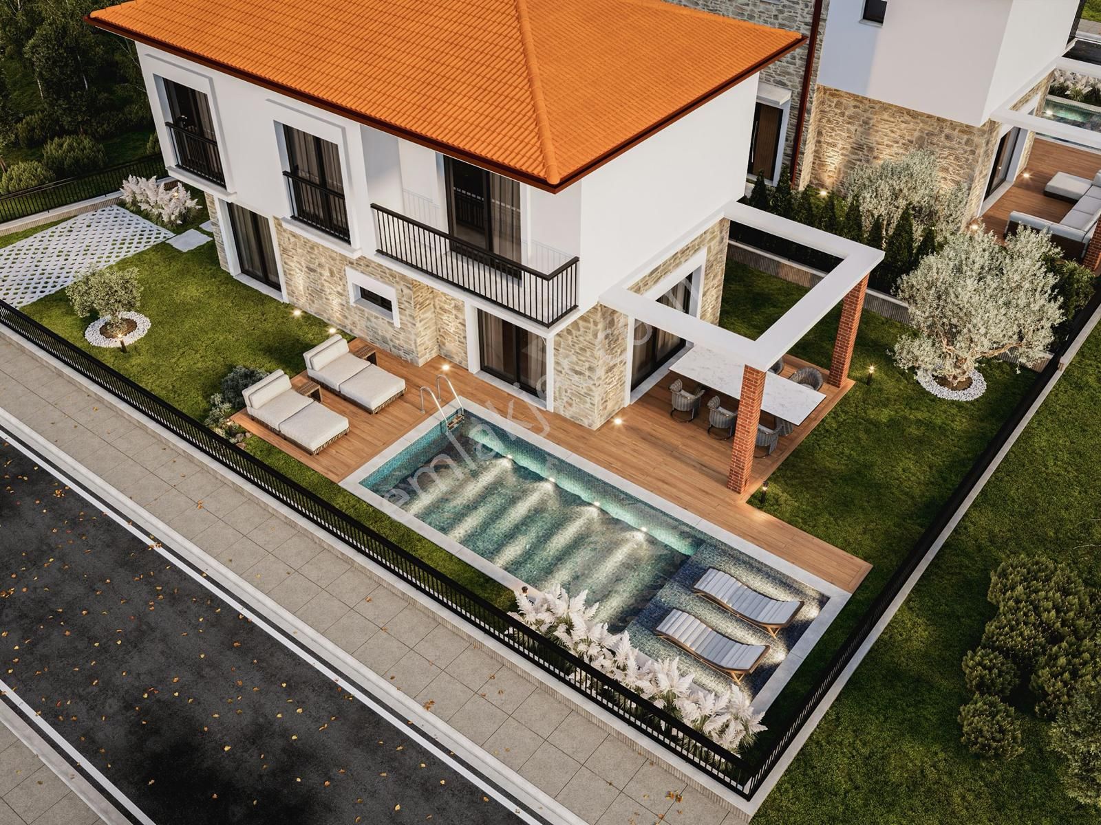 Güzelçamlı'da Denize 700 Metre - Havuzlu, Geniş Bahçeli 4+1 Villa - Görsel 5