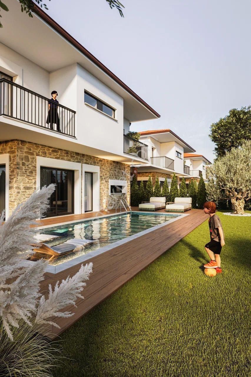 Güzelçamlı'da Denize 700 Metre - Havuzlu, Geniş Bahçeli 4+1 Villa - Görsel 18