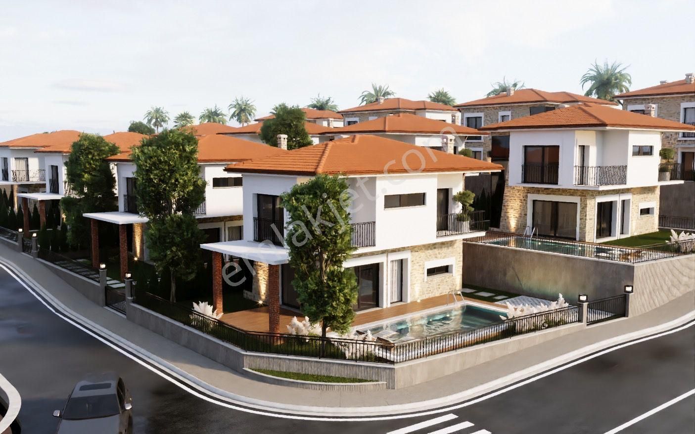 Güzelçamlı'da Denize 700 Metre - Havuzlu, Geniş Bahçeli 4+1 Villa - Görsel 2