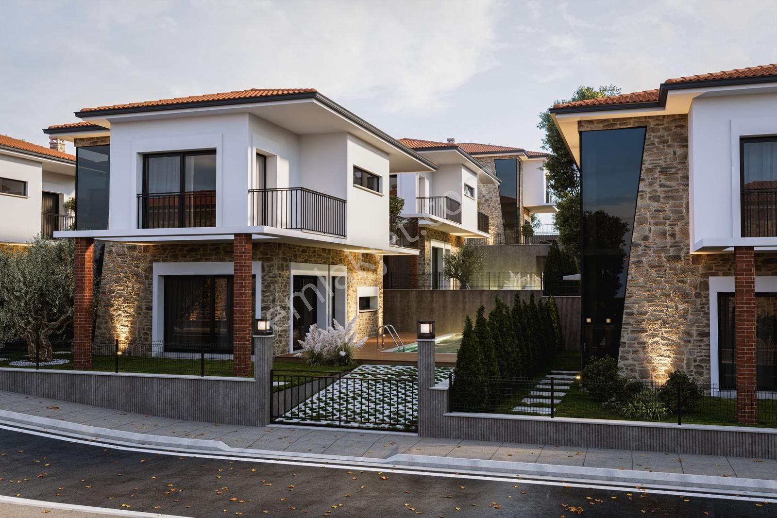 Güzelçamlı'da Denize 700 Metre - Havuzlu, Geniş Bahçeli 4+1 Villa - Görsel 16