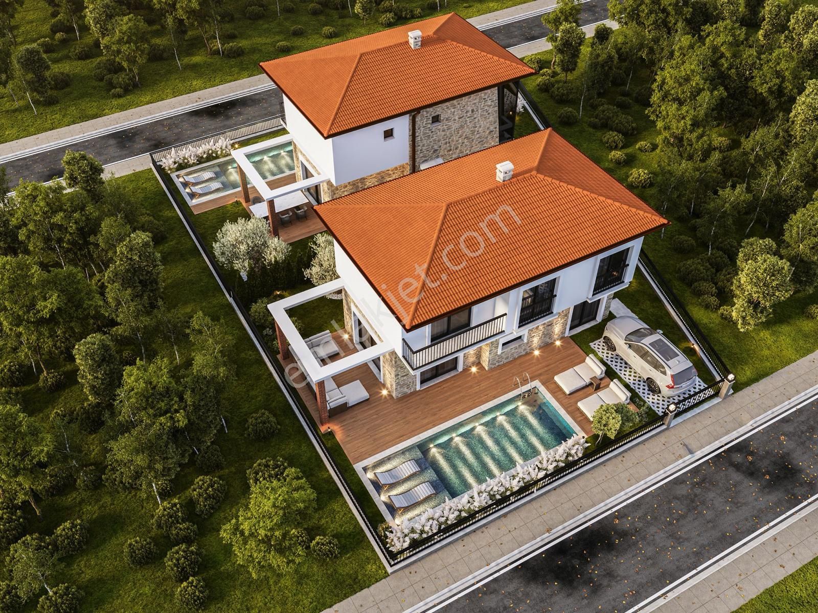 Güzelçamlı'da Denize 700 Metre - Havuzlu, Geniş Bahçeli 4+1 Villa