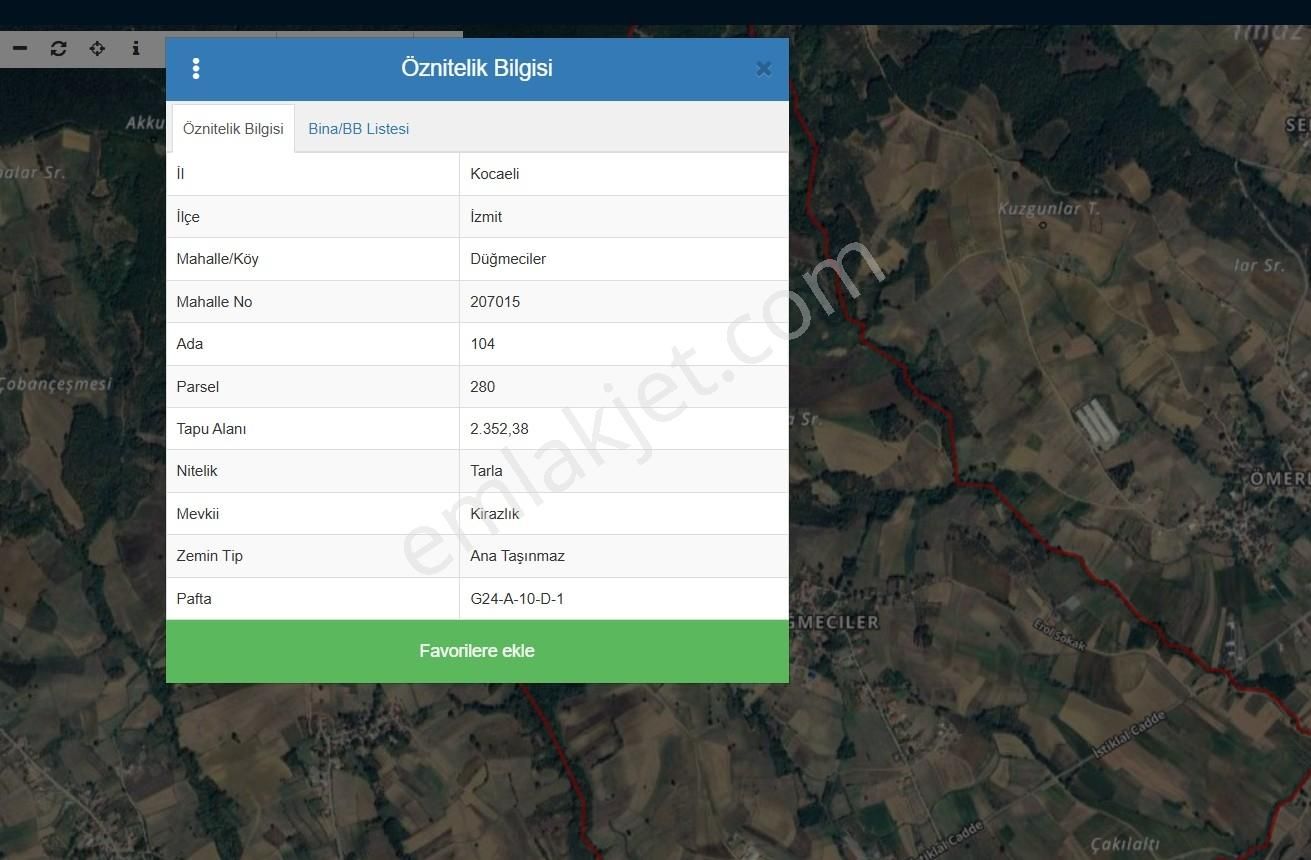 Geçit Hakkı Alınmış Ruhsata Hazır Tarla - Görsel 7