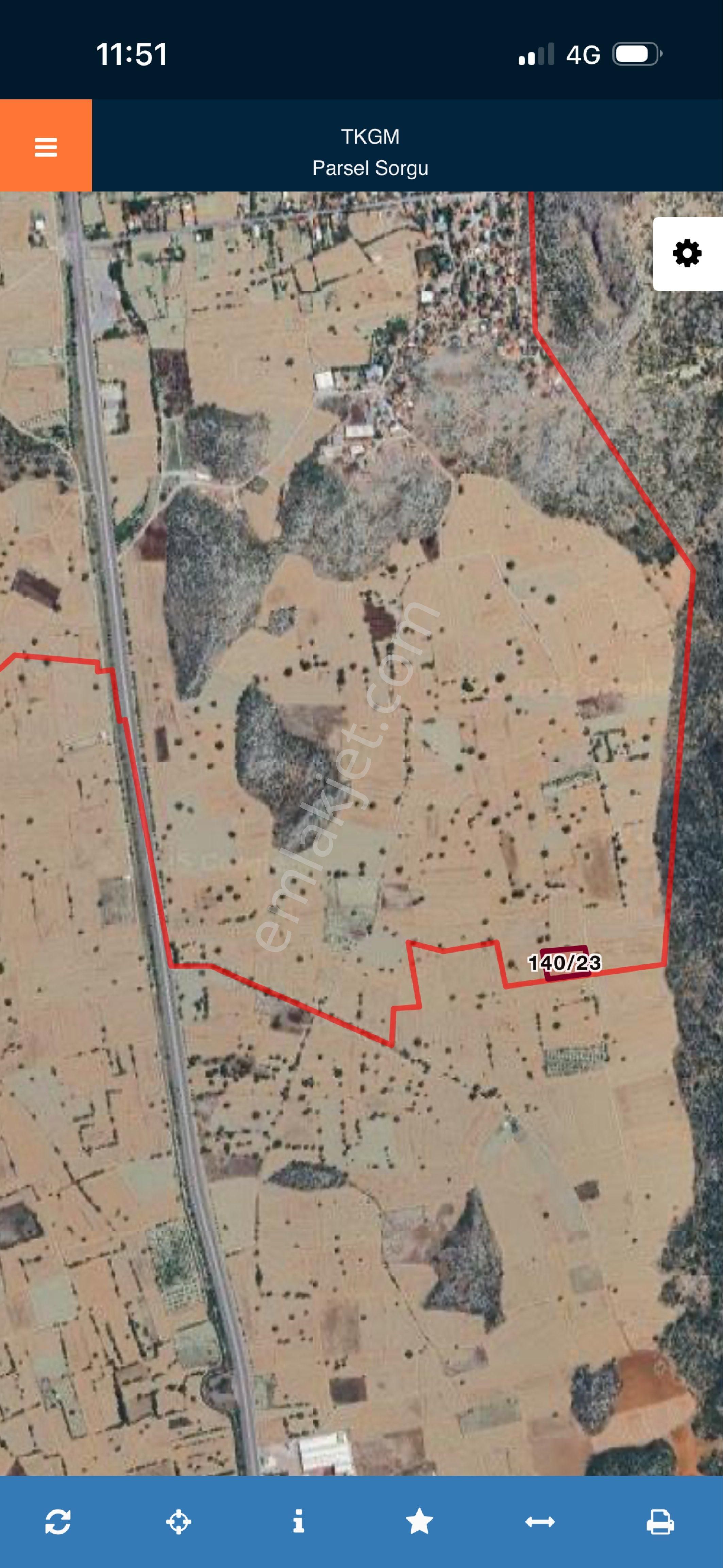 Antalya Sınırında Bucak Çevreyolunda Satılık Yatırımlık Arsa - Görsel 10
