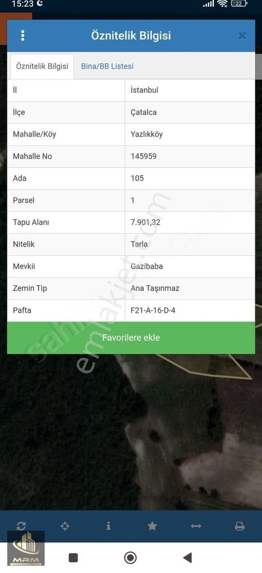 Mrm Gayrimenkul'den Çatalca Yazlık Köyde Güzel Konumda - Görsel 16