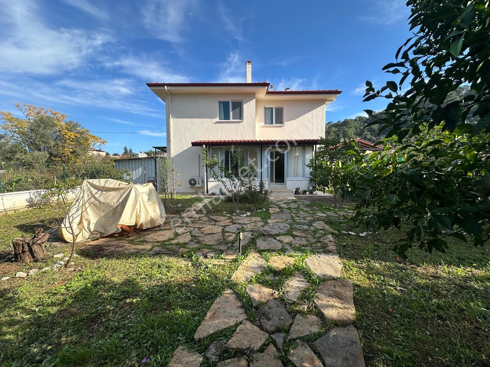 Ortaca Mergenli De 417 M2 Arsa İçerisinde 130 M2 Villa Satılık - Görsel 2