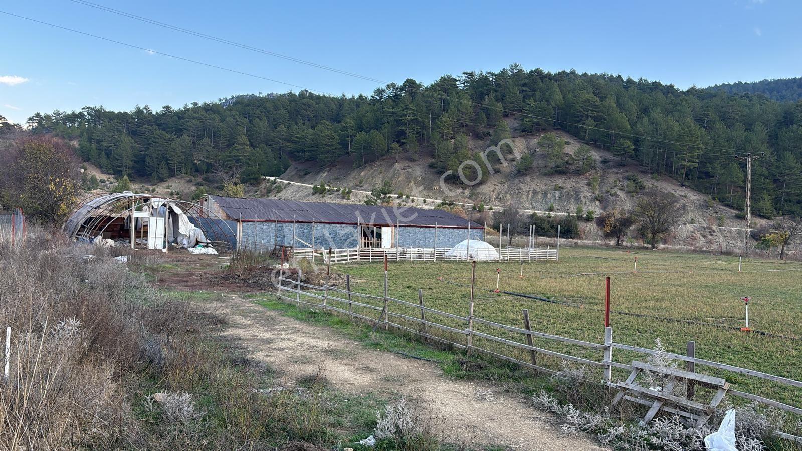 Burdur Ağlasun Hisarköyde Satılık Çiftlik Ve Besihane - Görsel 11