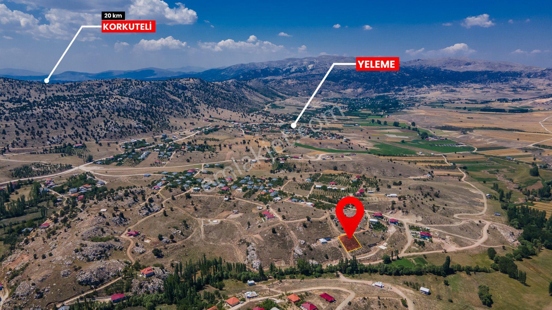 Antalya Korkuteli Yeleme Satılık 490 M2 Arsa - Görsel 11