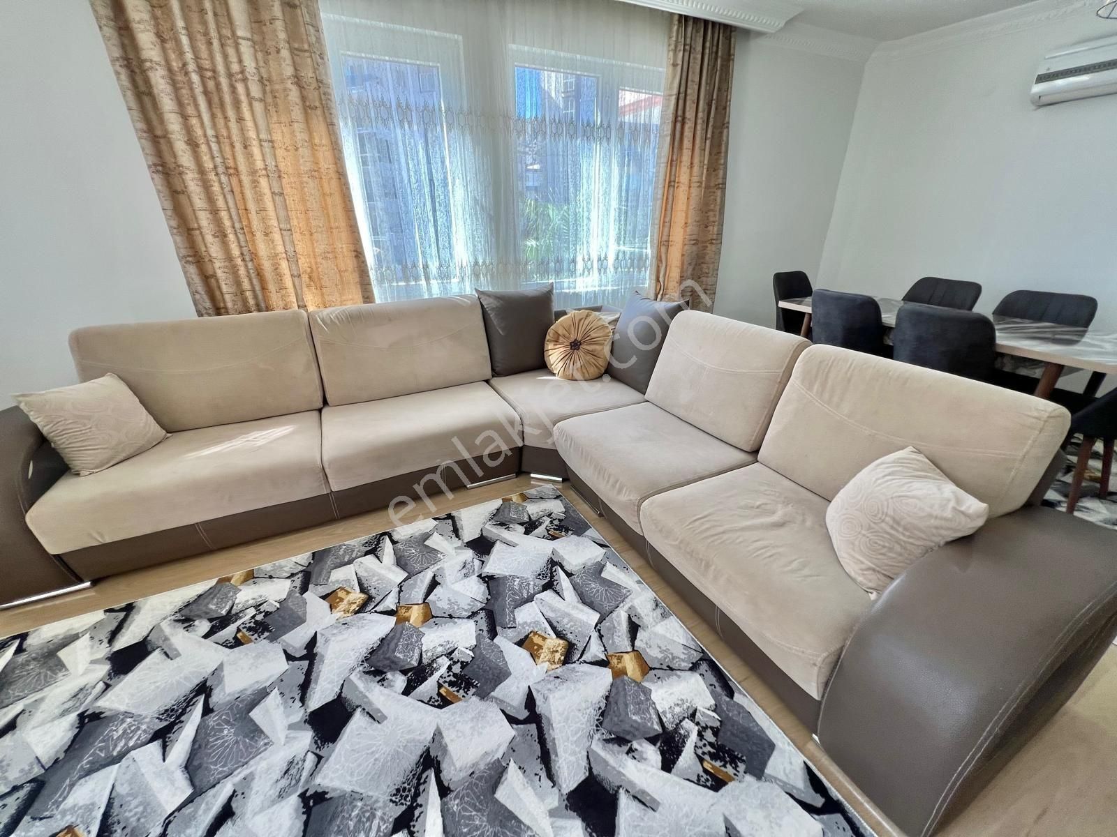 Konyaaltı Limanda Havuzlu 2+1 Eşyalı Kiralık Daire - Görsel 17