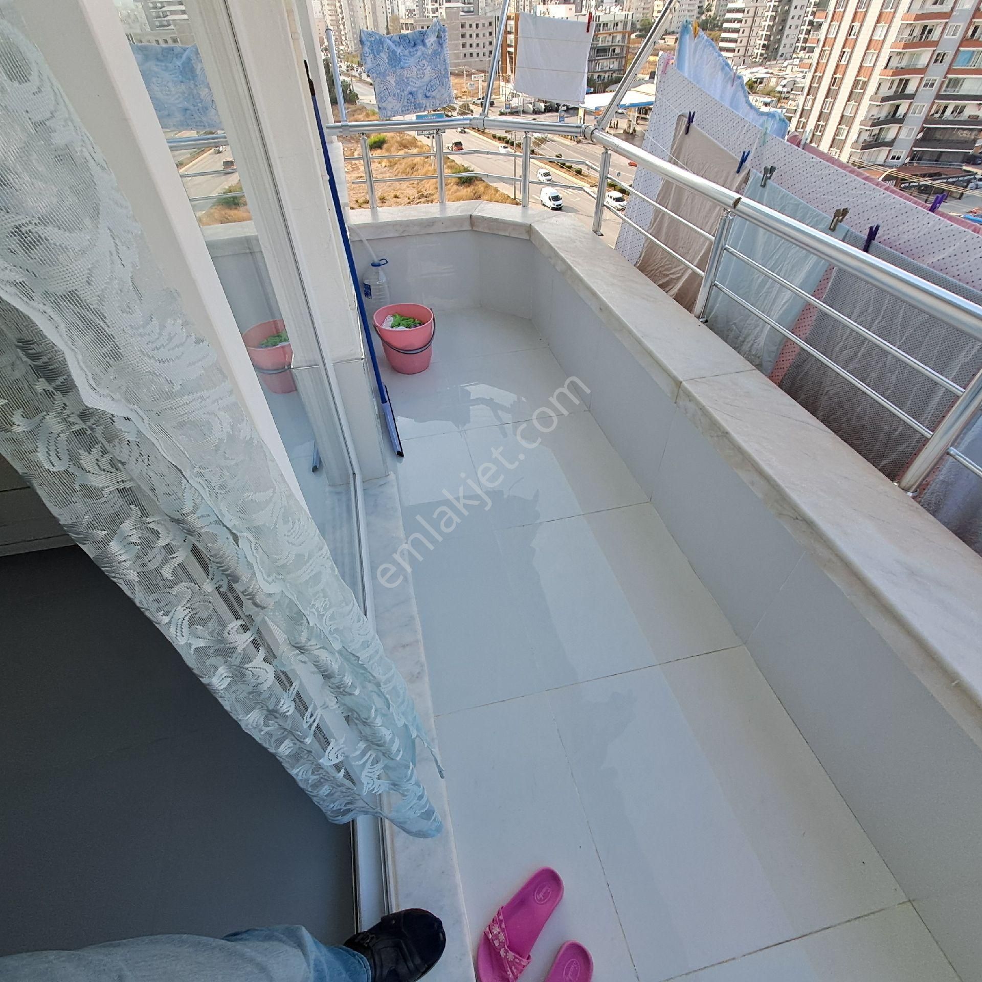 Mezitli Denizkent Tatil Sitesinde Kafa Daire Full Deniz Manzaralı - Görsel 15