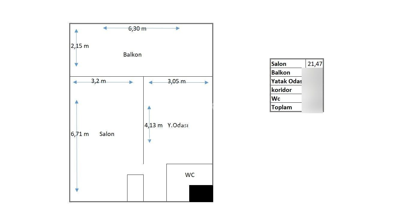 Kartal Yakacık Demirli Twinstar 15 M2 Balkonlu Satılık 1+1 Daire -boş- - Görsel 17