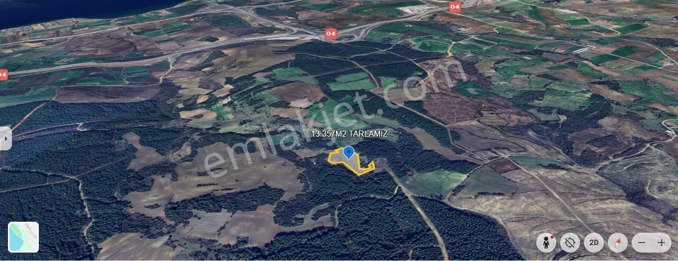 Çanakkale Lapseki Sulucada Satılık 13.357m2 Tarla - Görsel 2
