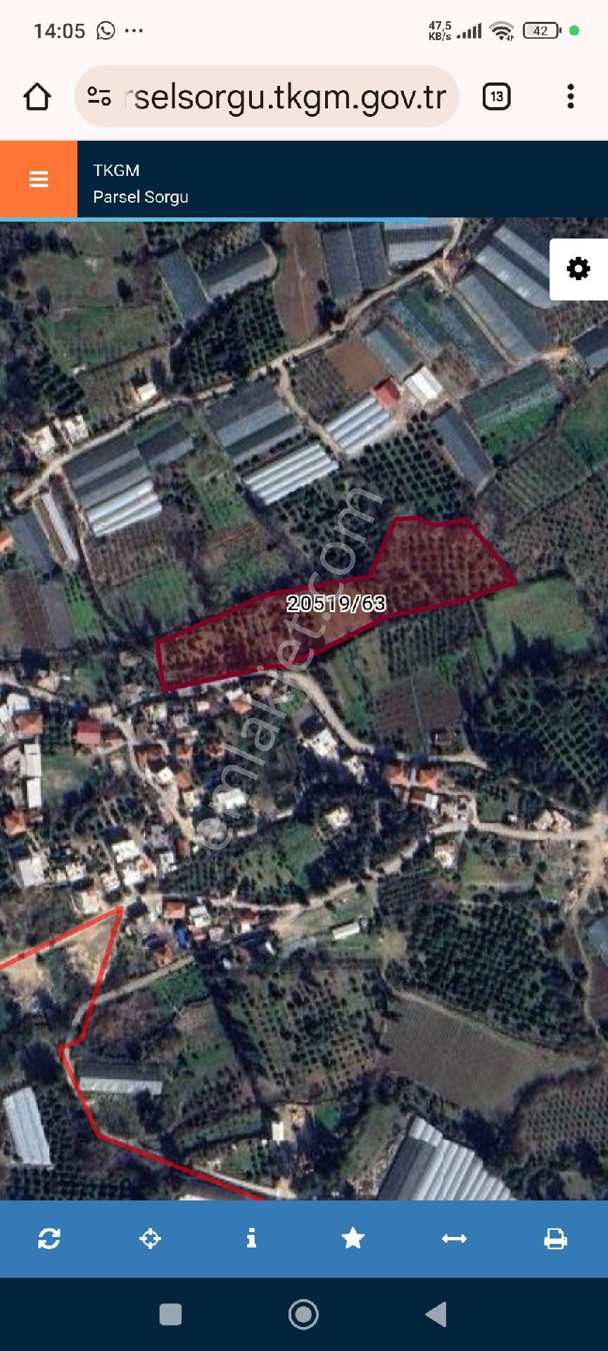 Antalya Konyaaltı Doyran Da Satılık Parsel