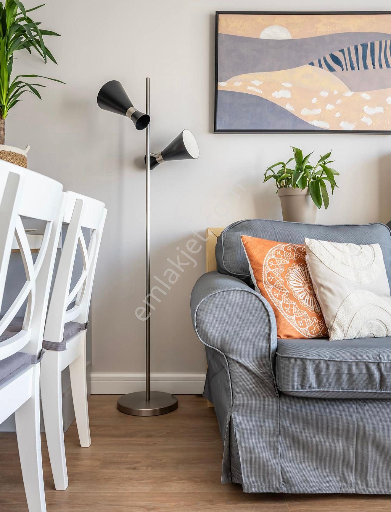 Bitez'de Site İçi, Eşyalı Satılık Daire - Görsel 18