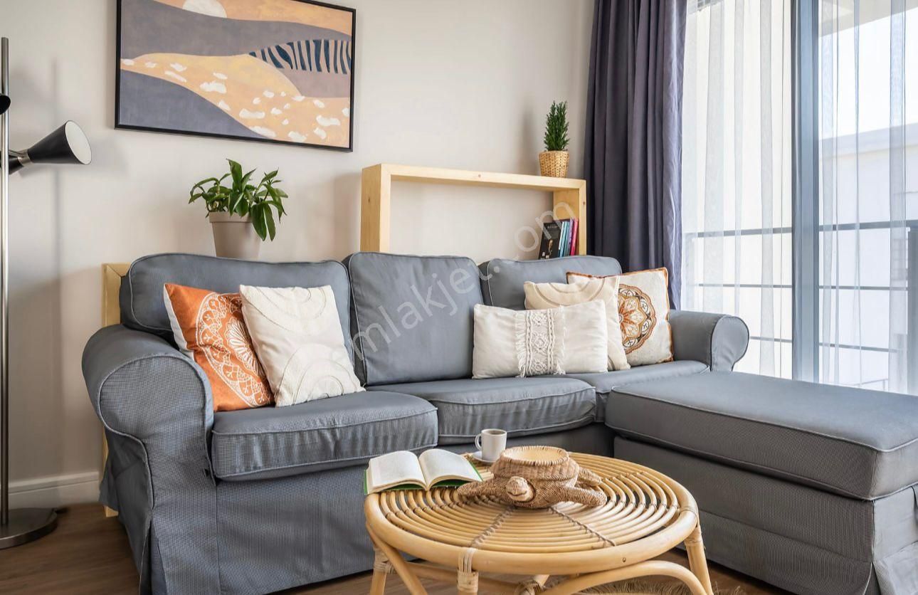 Bitez'de Site İçi, Eşyalı Satılık Daire - Görsel 23