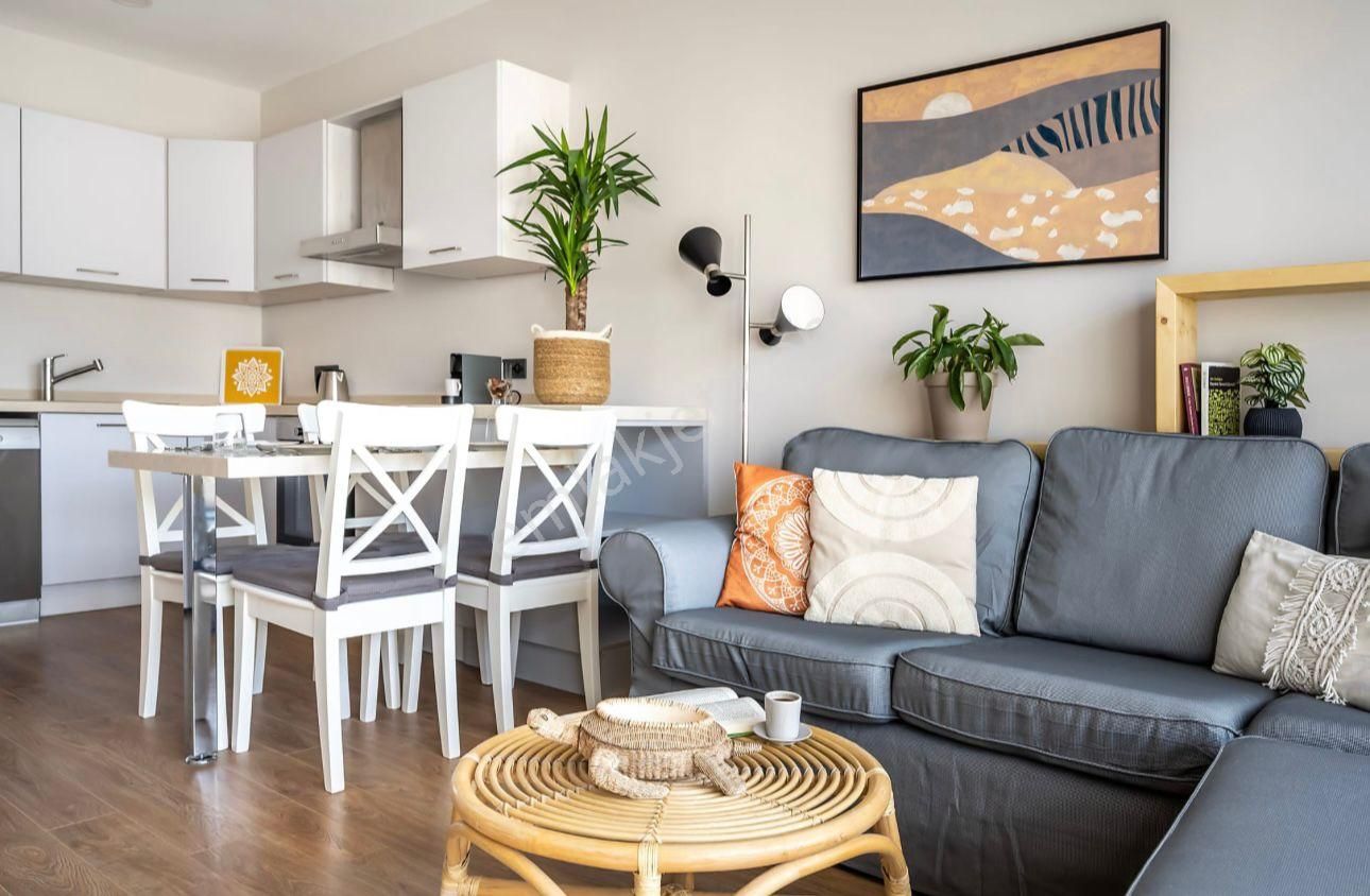 Bitez'de Site İçi, Eşyalı Satılık Daire - Görsel 16