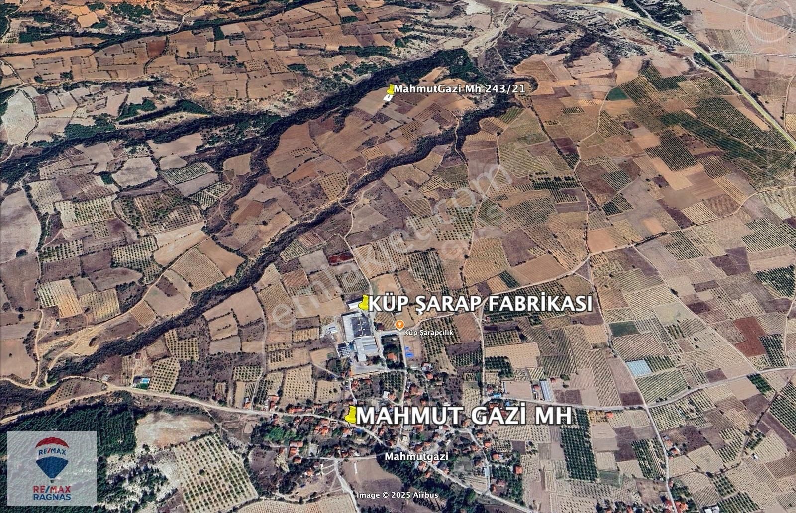 Denizli Çal Mahmutgazi Mh Küp Şarap Fabrikasına Komşu 1.023,49 M - Görsel 9