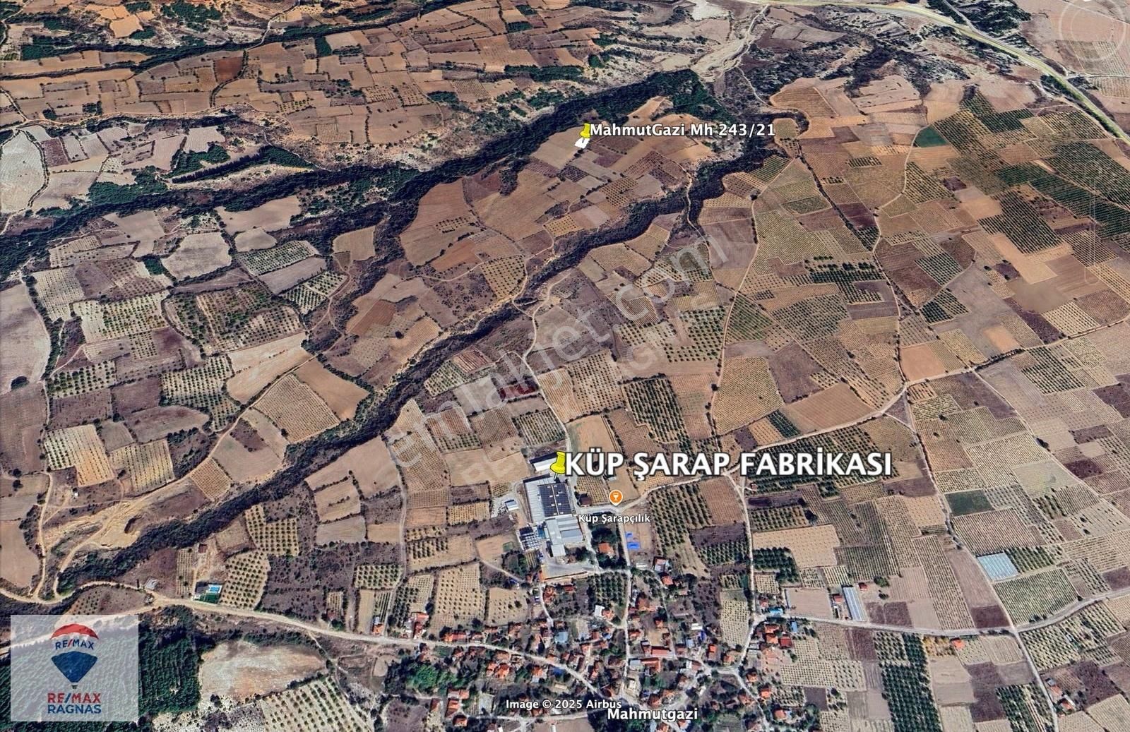 Denizli Çal Mahmutgazi Mh Küp Şarap Fabrikasına Komşu 1.023,49 M - Görsel 4
