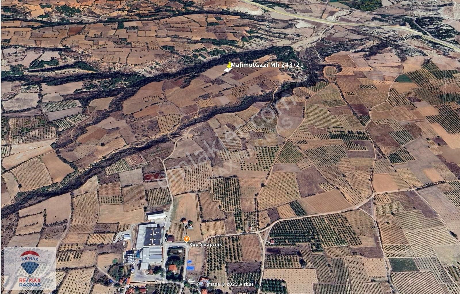 Denizli Çal Mahmutgazi Mh Küp Şarap Fabrikasına Komşu 1.023,49 M - Görsel 6