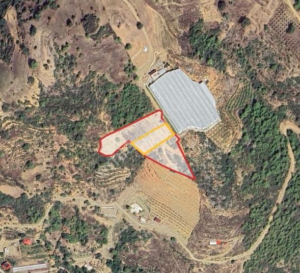 Kahyalar'da Takasa Açık Deniz Manzaralı Hafrıyatlı Arazı