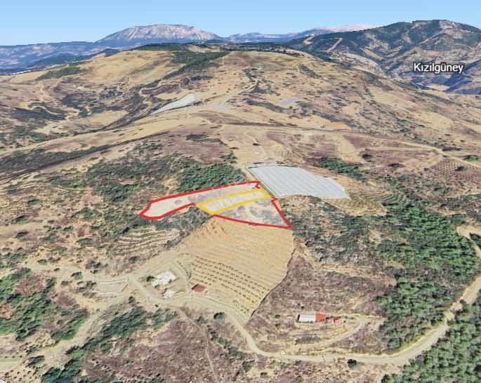 Kahyalar'da Takasa Açık Deniz Manzaralı Hafrıyatlı Arazı - Görsel 3