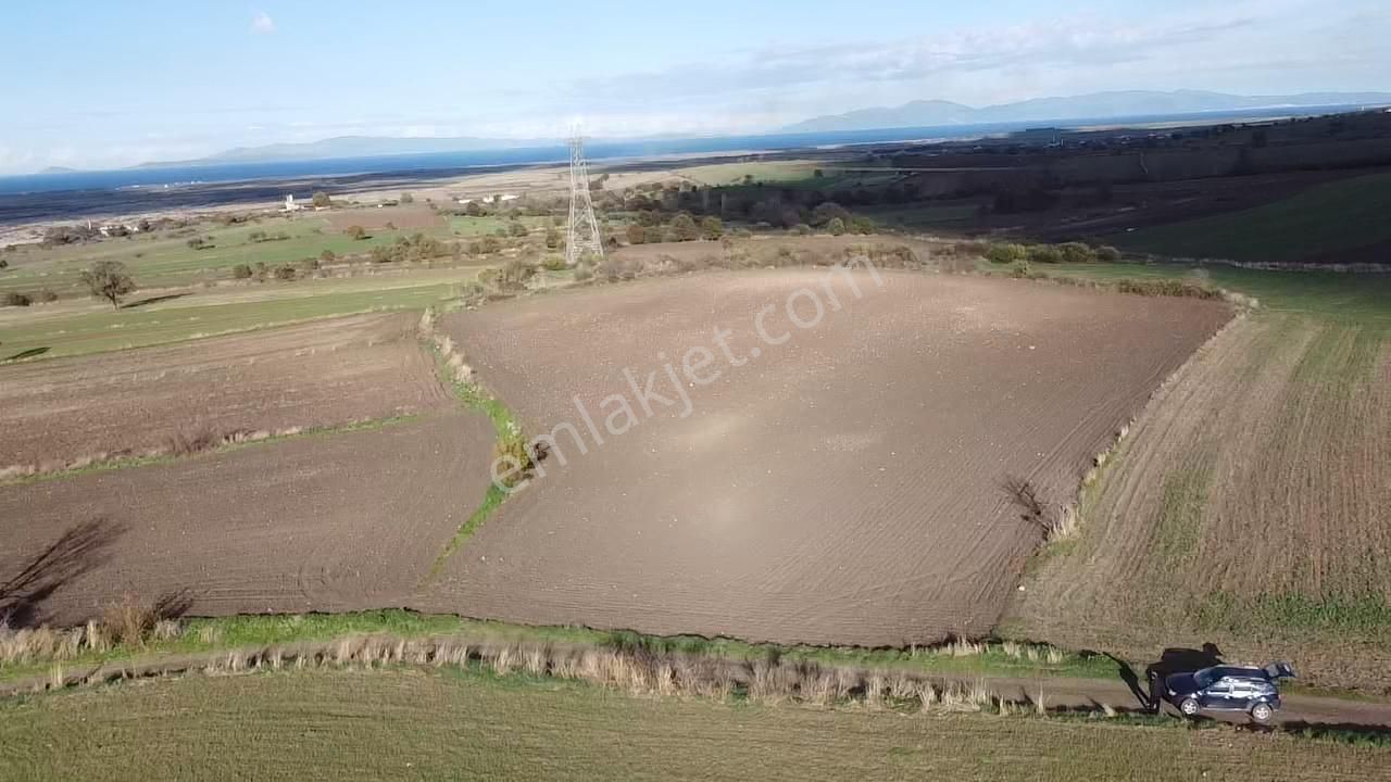 Çanakkale Biga Koruoba Köyünde Deniz Manzaralı Tarla - Görsel 5