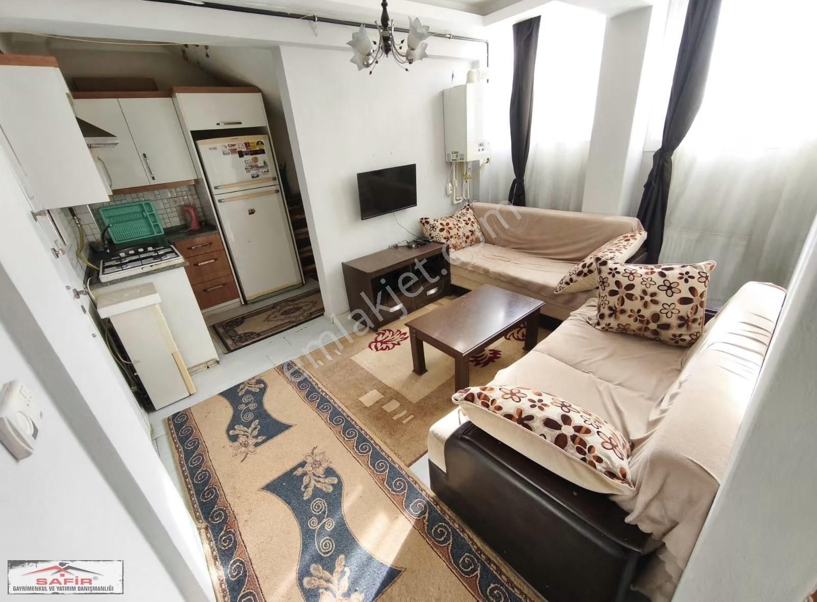 Safir' Den 1+1 Full Eşyalı Kiralık Daire