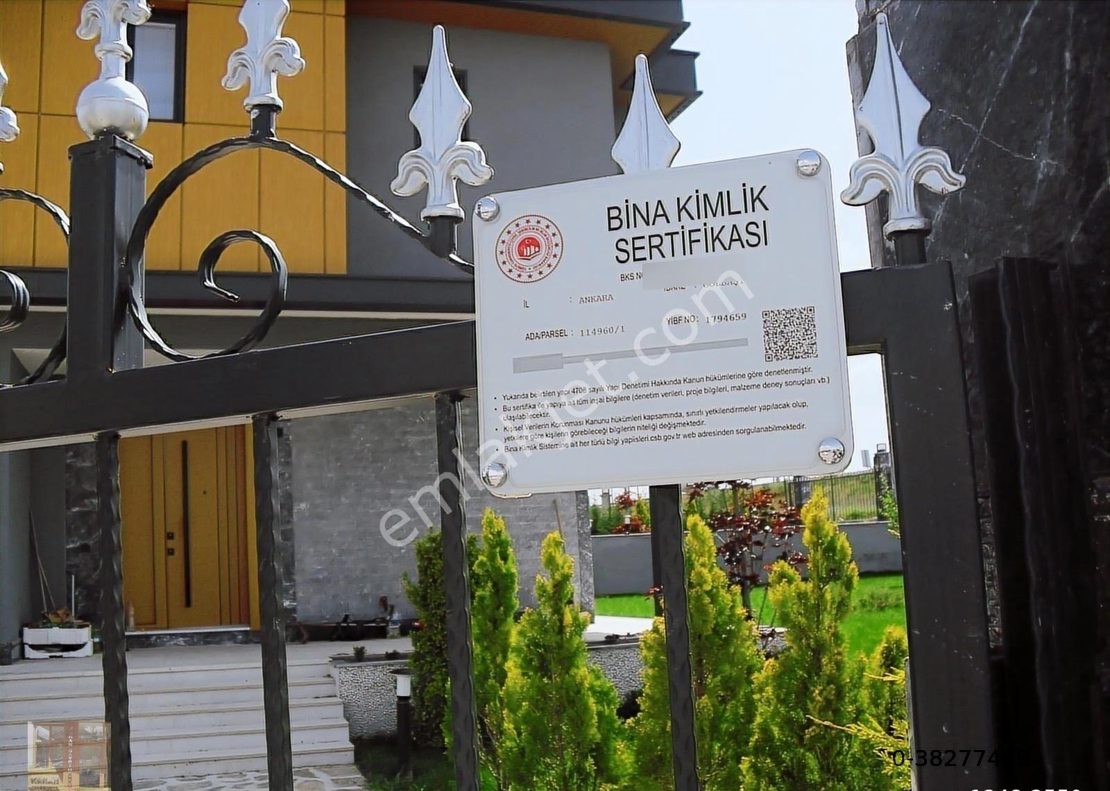 Gölbaşı Hacılar'da 4+1 Dublex Yeni Şömine'li Satılık Villa - Görsel 19