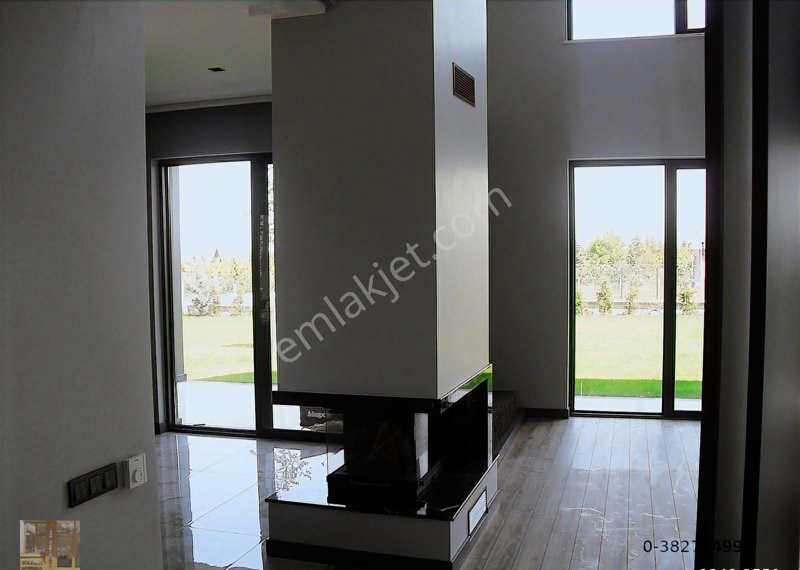 Gölbaşı Hacılar'da 4+1 Dublex Yeni Şömine'li Satılık Villa - Görsel 32