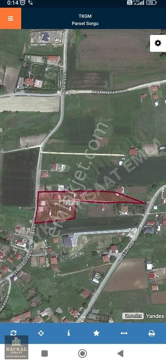 Baykal İnş'tan Çiflikköy'de 328 M2 Arsa - Görsel 3