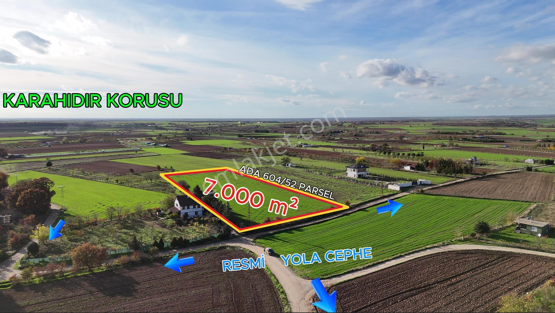 Kırklareli Karahıdır İmara Yakın Su Elektrik Var 7.000 M² Hemen Koru Yanı - Görsel 7