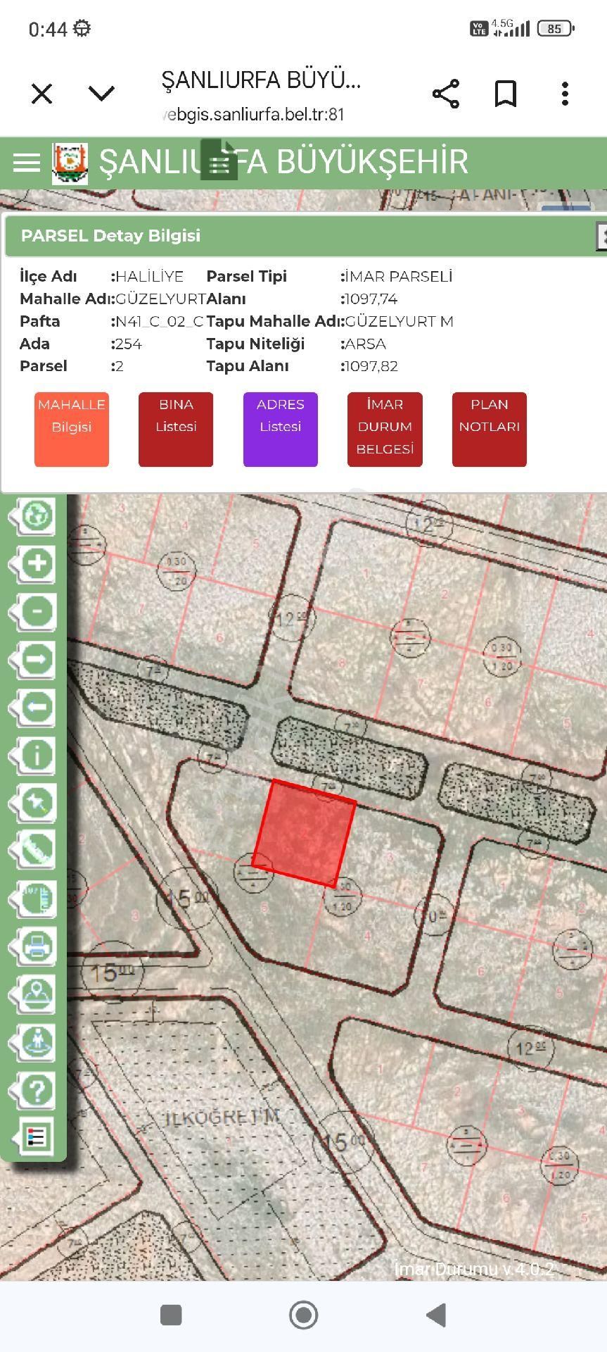 Güzelyurt Fatih Beton Arkası Yatırımlık Parsel