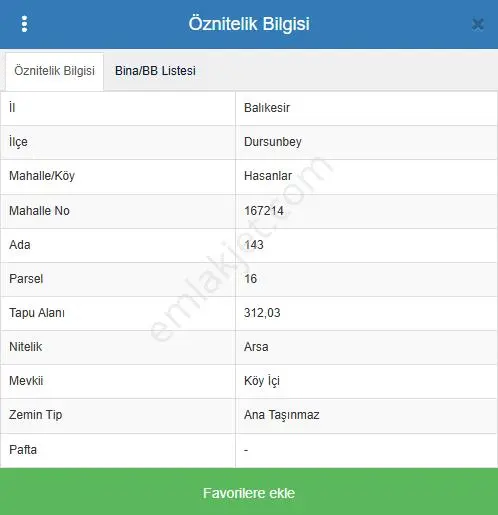 Taha Ergin Gayrimenkul ' Den Dursunbey Hasanlarda Yola Sıfır Yatırımlık Arsa - Görsel 4