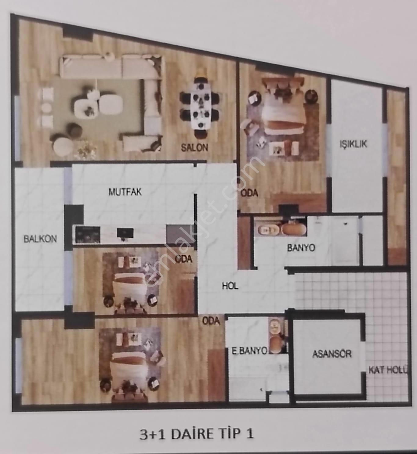 Karşıyaka Bahariye De Satılık 5 Katlı Nın Ara Katın Da Daire K. Mutfak Fiyat.9.600tl - Görsel 22