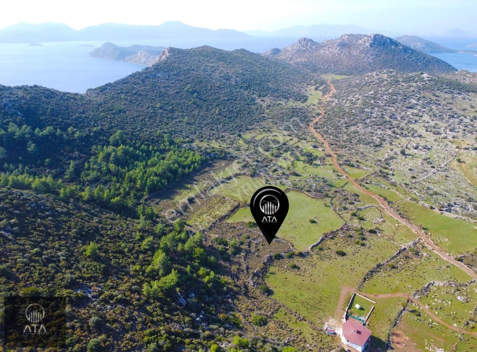 Ata'dan Söğüt Köyü Girişinde 1.036,50 M2 Eğimsiz Ve Düz Tarla - Görsel 2