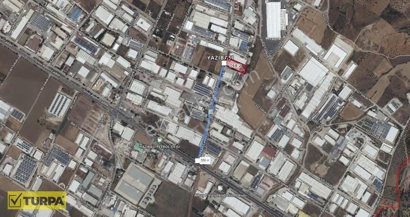 İzmir Torbalı Yazıbaşı Sanayi İçinde Depolama İçin Uygun Kiralık - Görsel 4