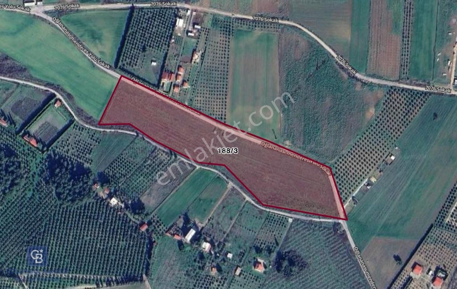 İzmir Menderes Oğlananası 'nda 36.275 M² Satılık Tarla