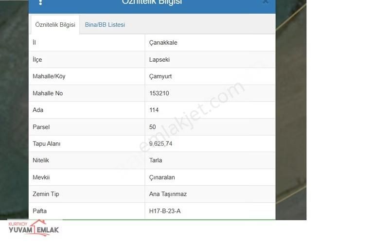Çanakkale Lapseki 9625 M2 Tarla Çok İyi Yatırım - Görsel 6