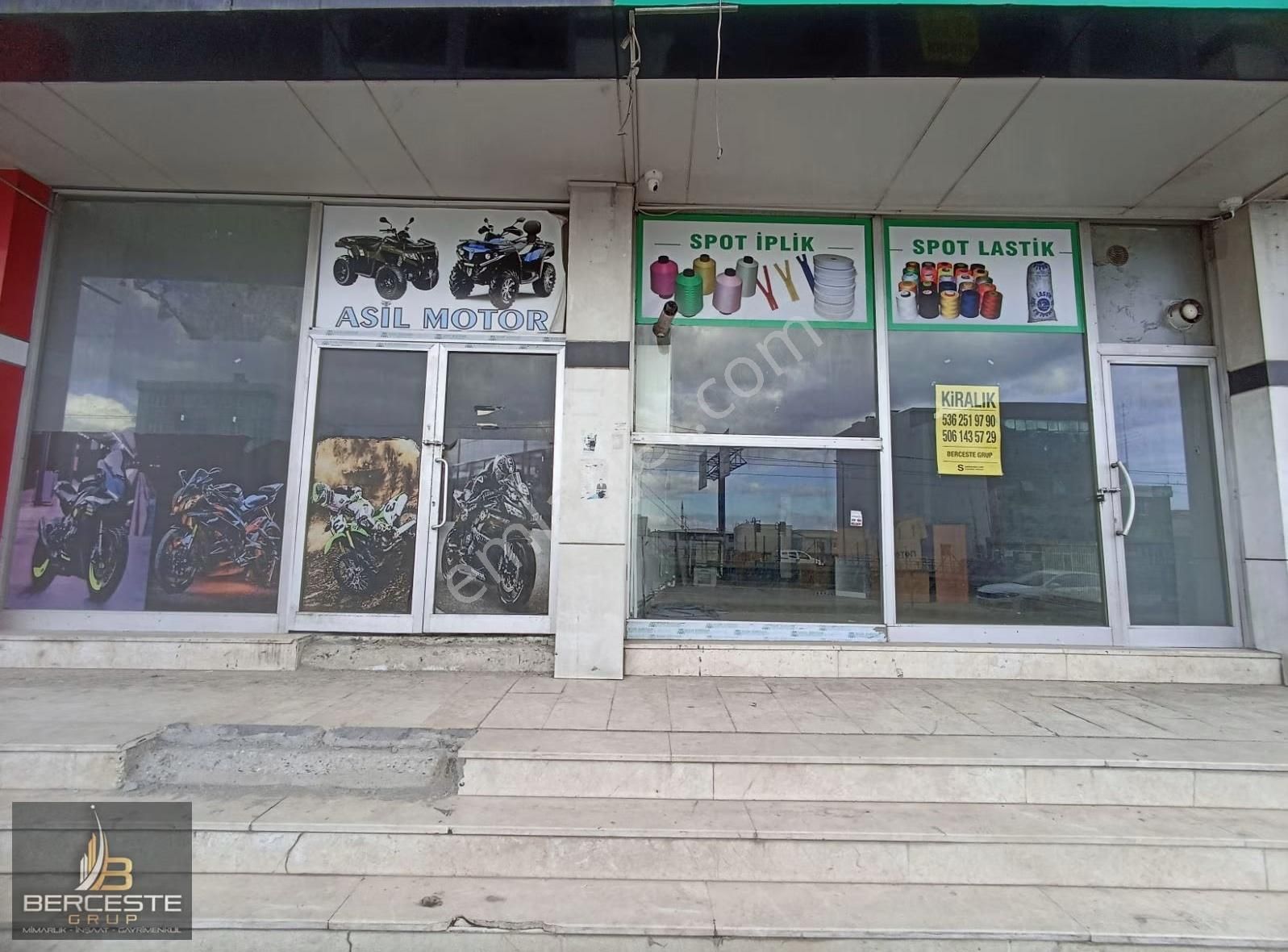 Berceste Grup/yıldırım Ortabağlarda Merkezi Kiralık Dükkan