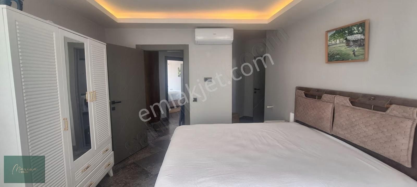Turgutreis Merkezde Eşyalı Deniz Manzaralı 2+1 Kiralık Yenidaire - Görsel 16