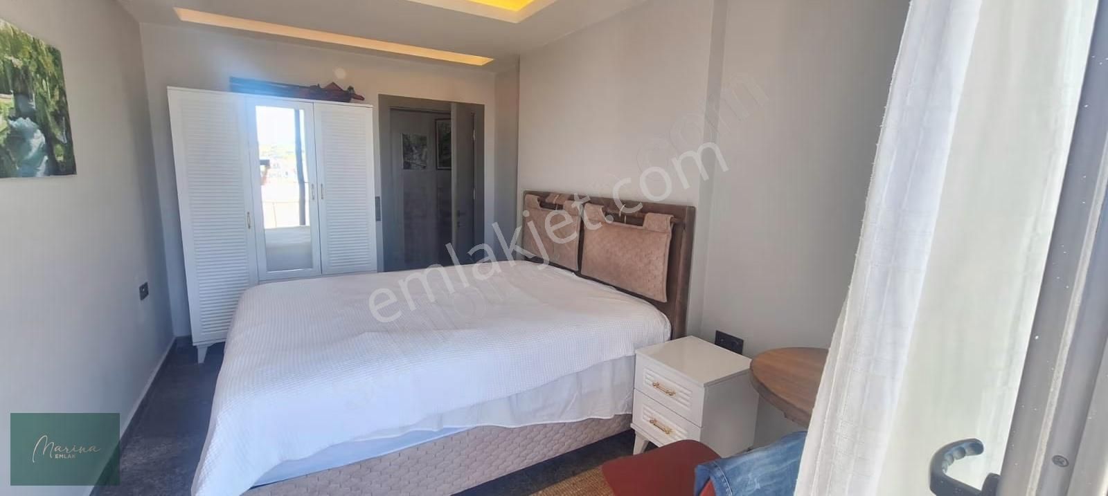 Turgutreis Merkezde Eşyalı Deniz Manzaralı 2+1 Kiralık Yenidaire - Görsel 15