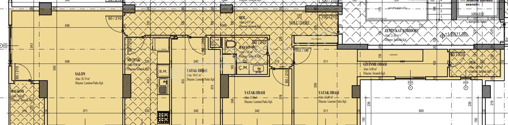 Bahçelievler Merkezde Medical Park Hastanesine Yakın 3+1 Sıfır Daire