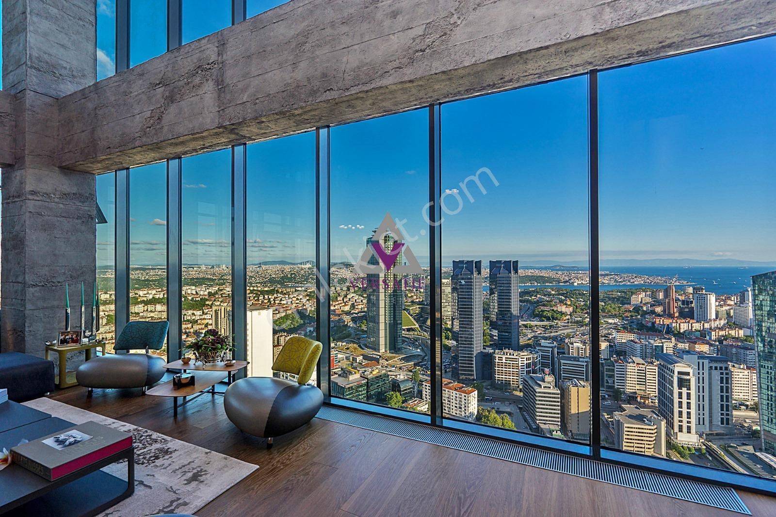 İstanbloom Residence Satılık Boğaz Köprü Cephe 505m2 Penthouse