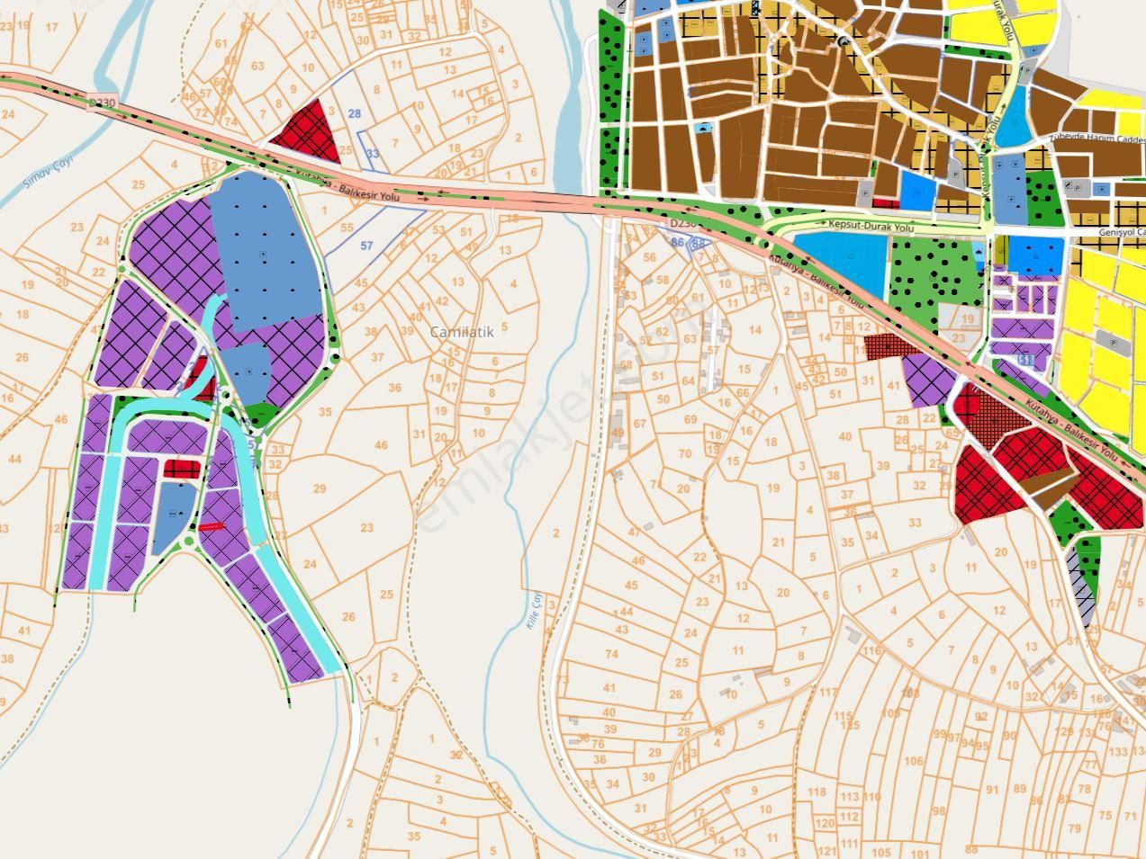 İdenova'dan Balıkesir Kepsut'ta Küçük Sanayi İmarlı Satılık Arsa - Görsel 8