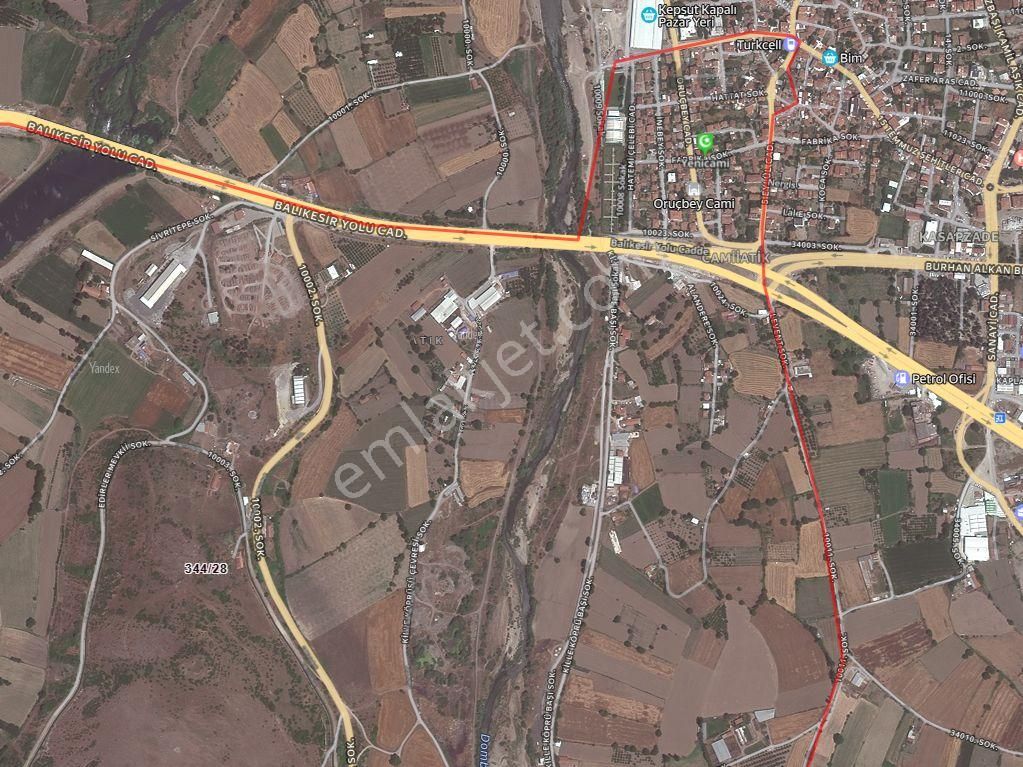 İdenova'dan Balıkesir Kepsut'ta Küçük Sanayi İmarlı Satılık Arsa - Görsel 3